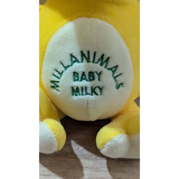 Millanimals Baby Milky Plush Toy Yellow Duck W/ Green Hat Commonwealth 10" Soft - Picture 9 of 11